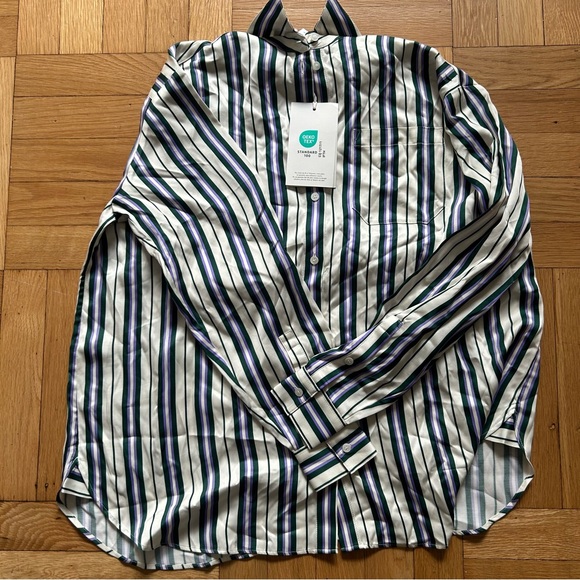 Sezane chemise Max shirt sz 2 - Picture 3 of 7